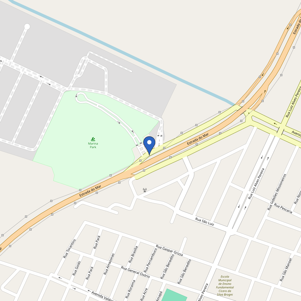 Mapa da estação Marina Park (2) 
