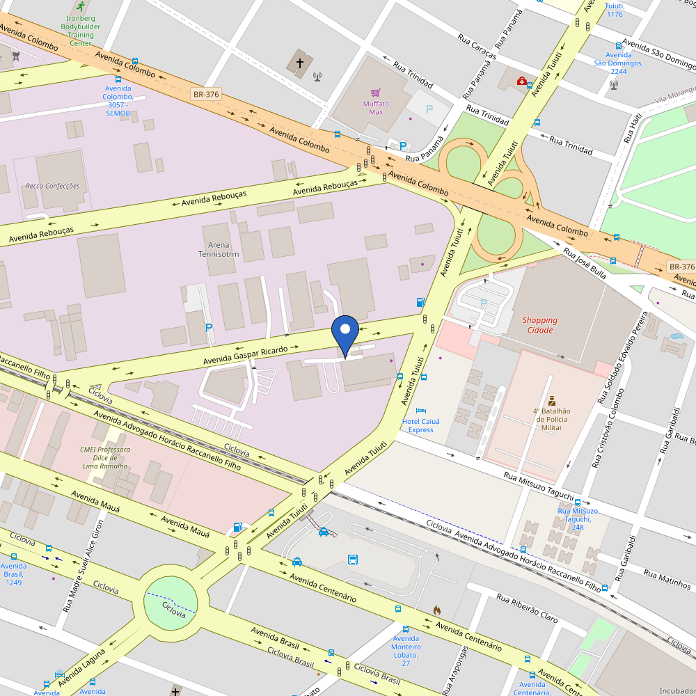 Mapa da estação erro