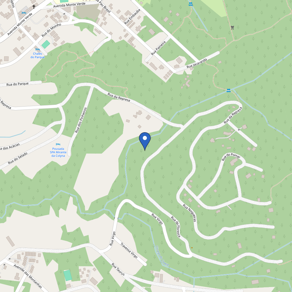 Mapa da estação Pousada Vila Eremita - 7.4kW - NOW CHARGE