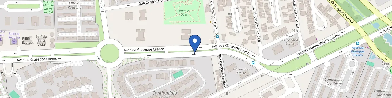 Mapa da estação Perplan