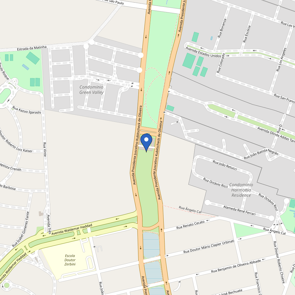 Mapa da estação Loja ATM Home Automação Residencial no Posto Brazilian