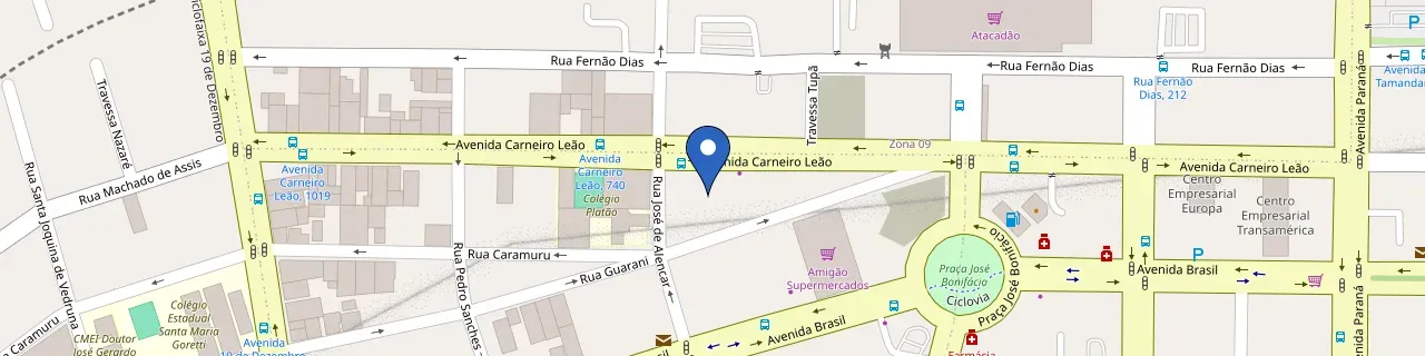 Mapa da estação Le Monde