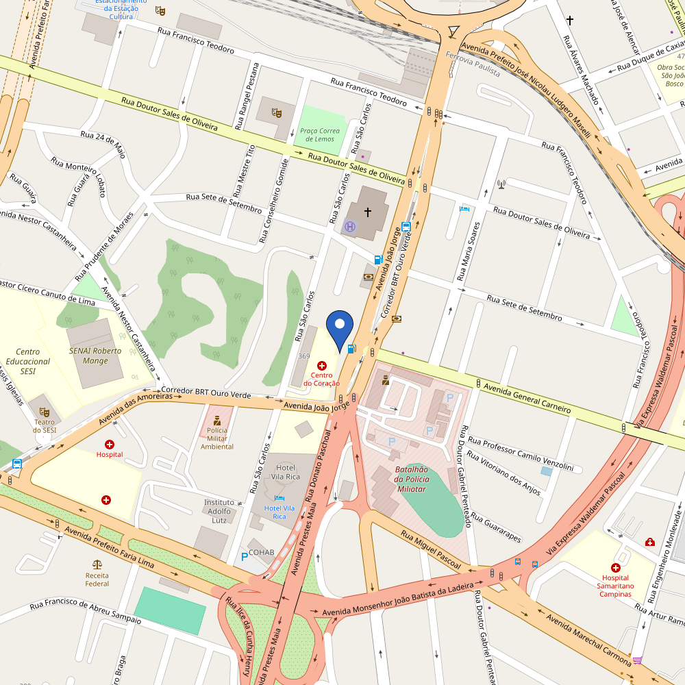 Mapa da estação Estação de carregamento Alliance Power Solutions - Posto Golden