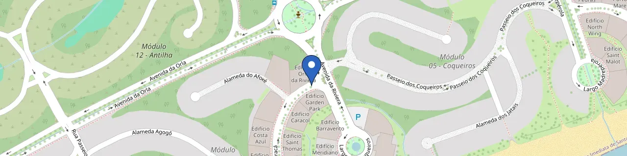 Mapa da estação Ramon Alvares Associados