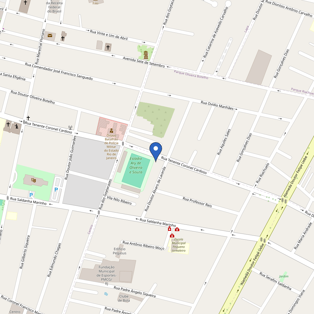 Mapa da estação ELETRICAMPOS Energia Solar Fotovoltaica