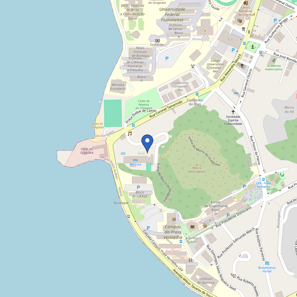Mapa da estação Vox Epower - Orizzonte Niterói