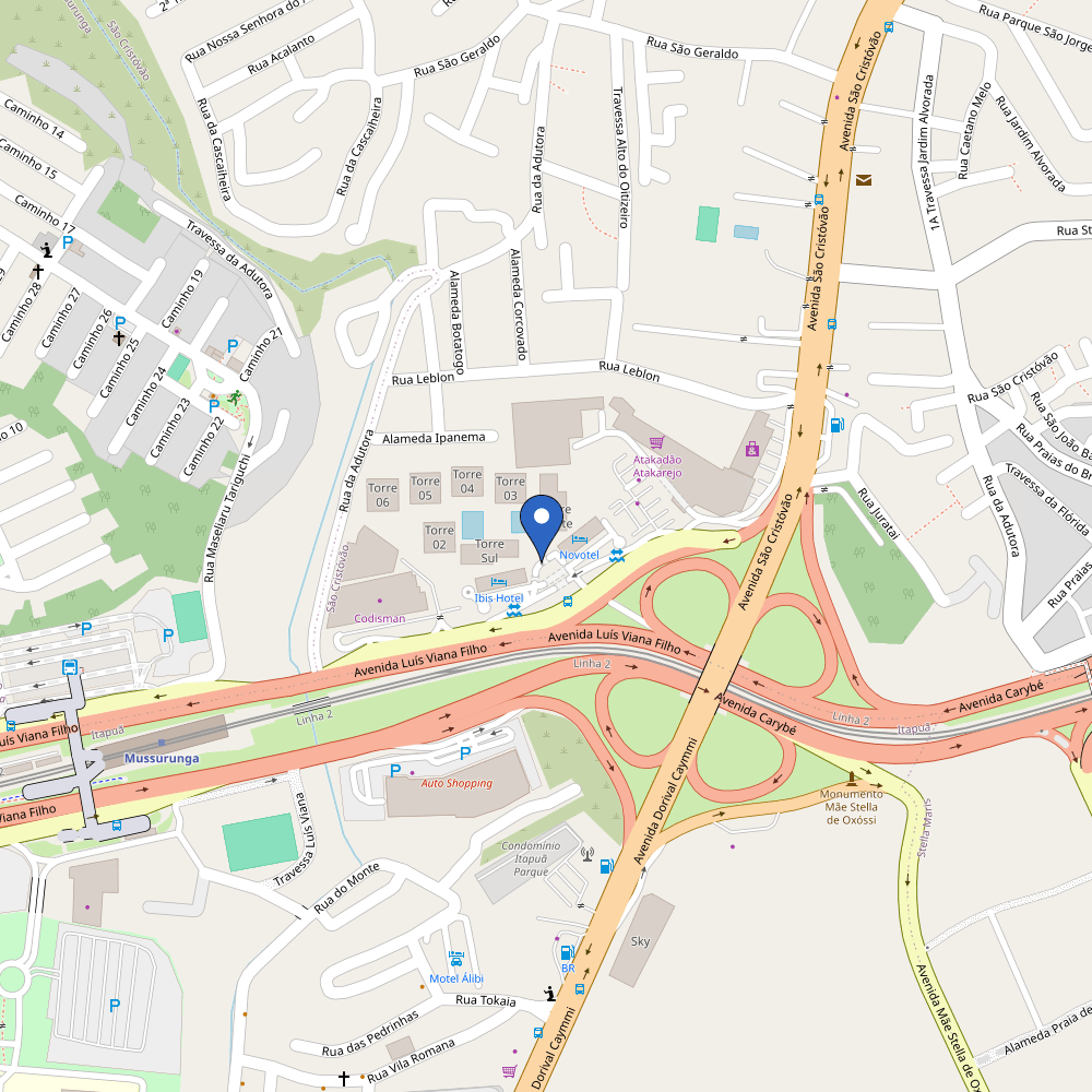 Mapa da estação Zletric - Hangar