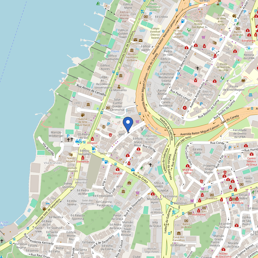 Mapa da estação Hiperideal Vale do Canela