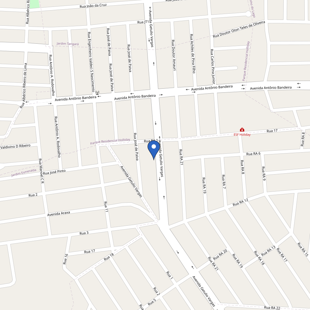 Mapa da estação GARUPA MOBILIDADE