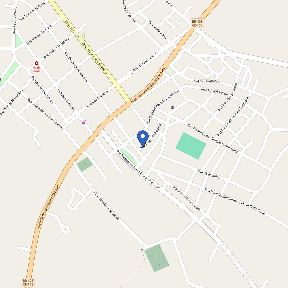 Mapa da estação Edmar Som