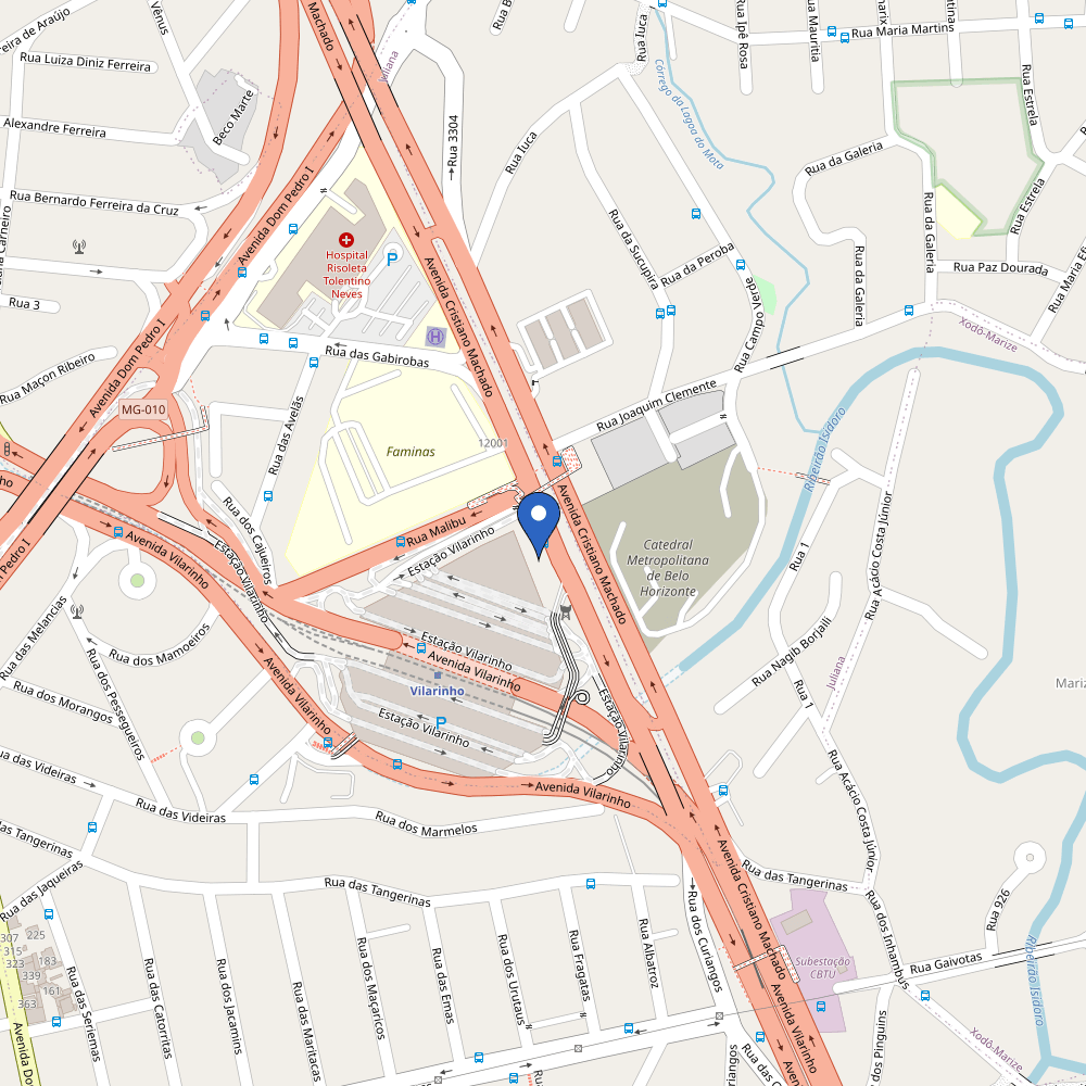 Mapa da estação BR MALLS | Shopping Estação