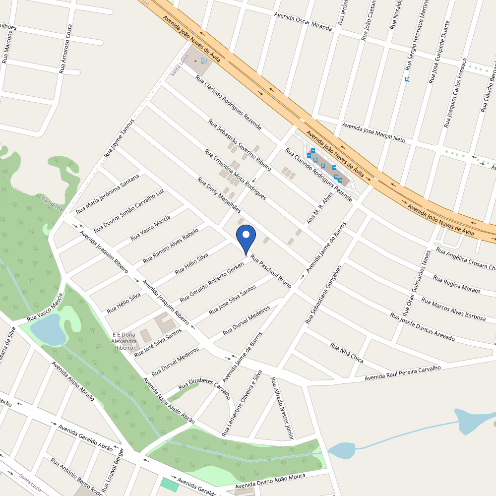 Mapa da estação Sempre Mais Modas
