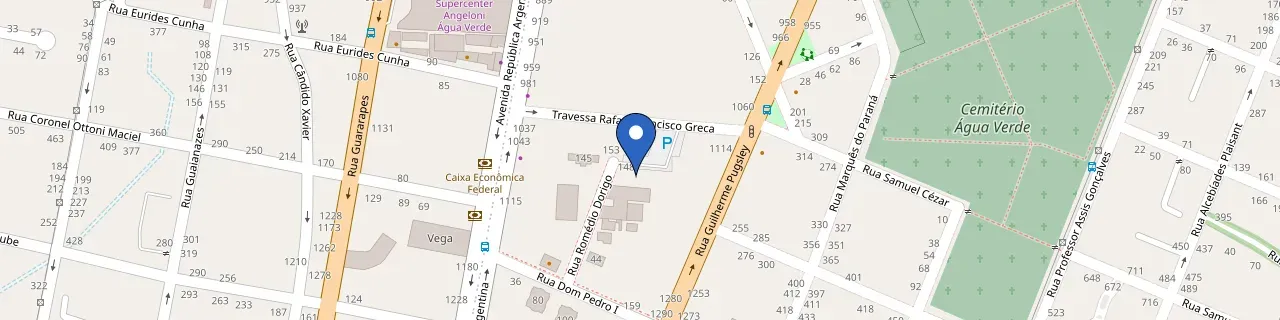 Mapa da estação Garage Estacionamento E Lava Car