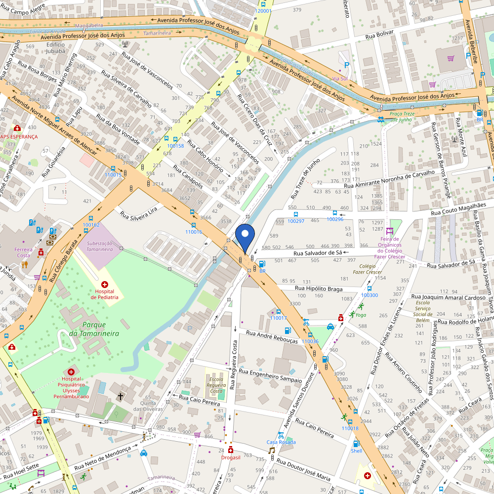 Mapa da estação VAPT - Norte Jato Detalhamento & Estética Automotiva