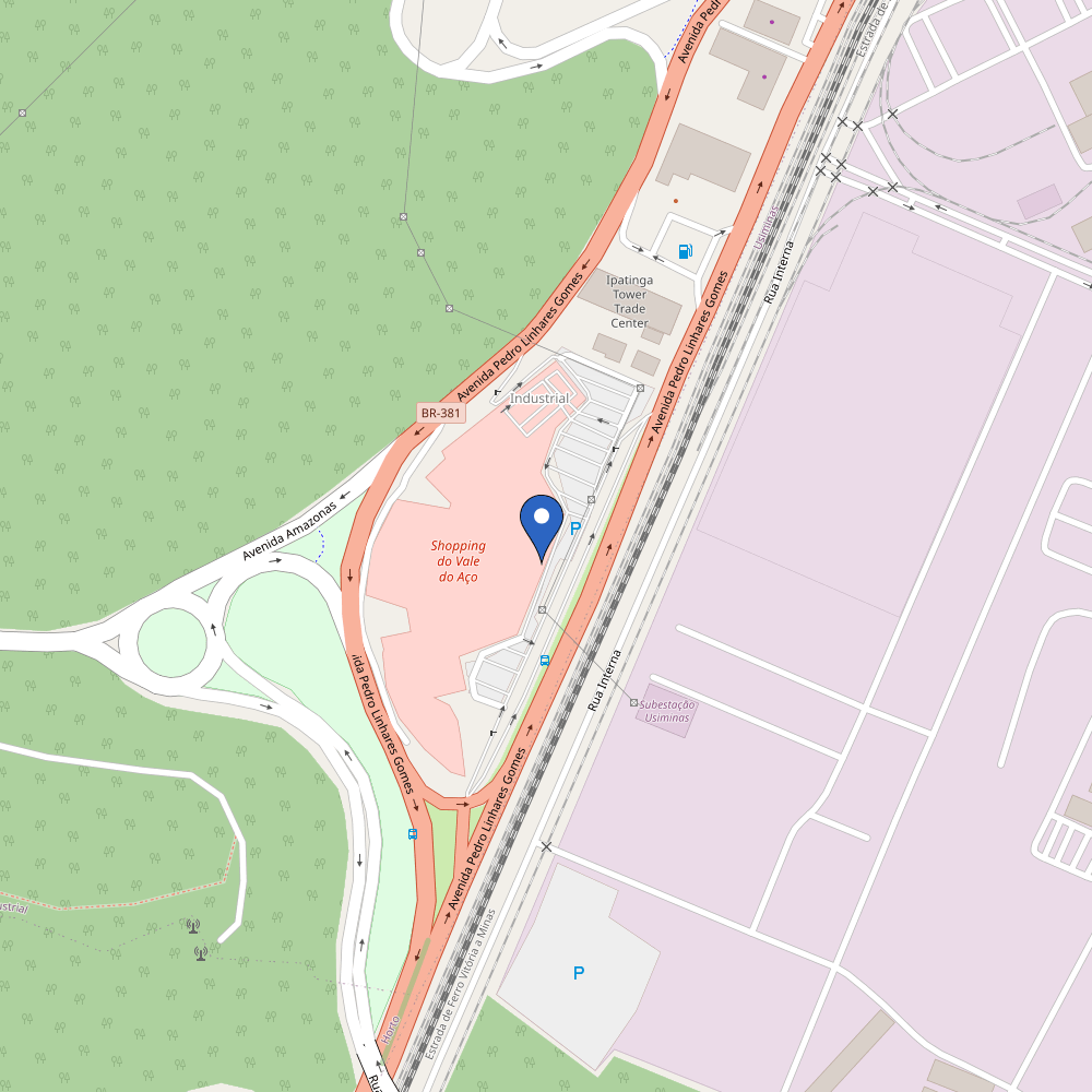 Mapa da estação EXTINTO