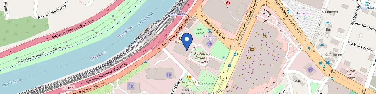 Mapa da estação Rochavera Torre A