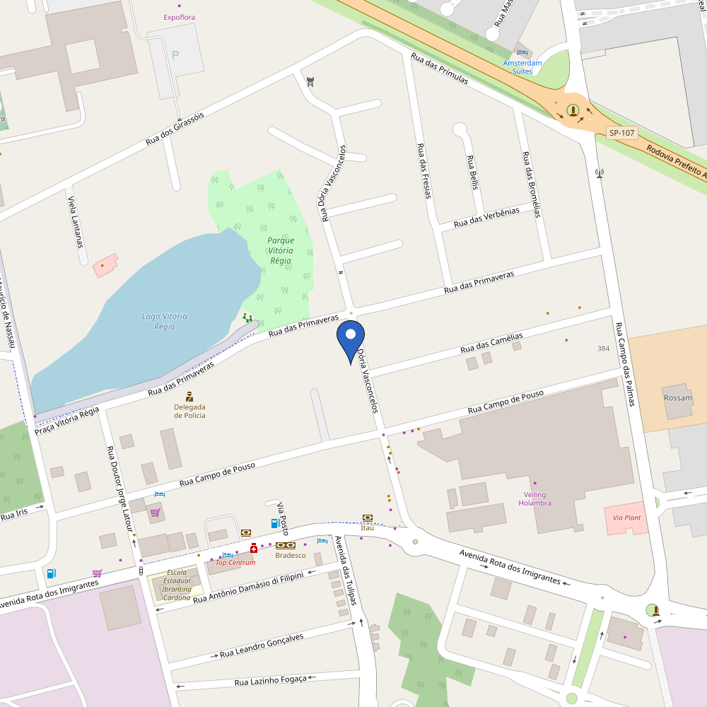 Mapa da estação DE IMMIGRANT GASTRO CAFÉ