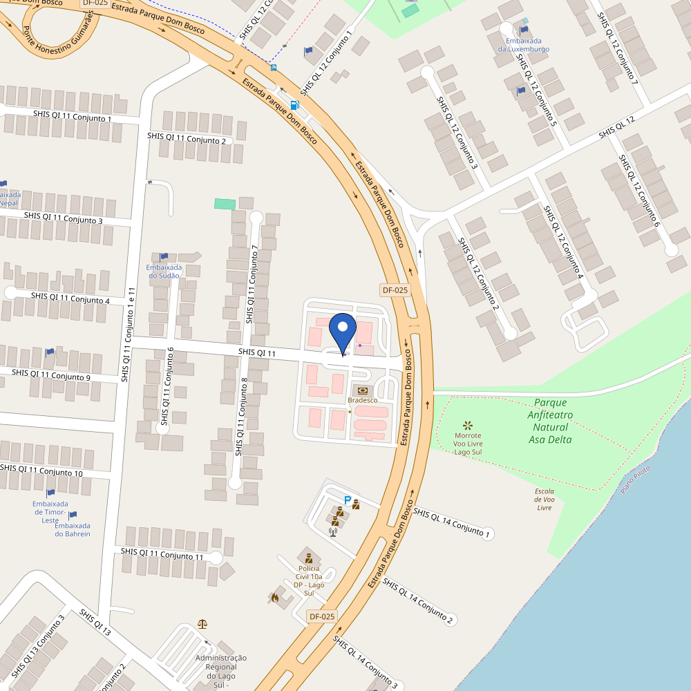 Mapa da estação O2 Fitness / YellotMob