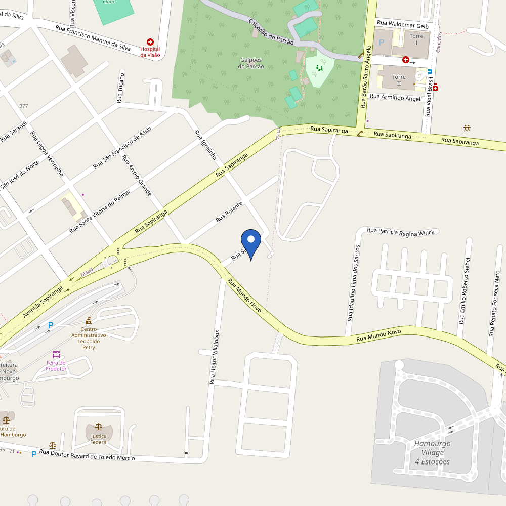 Mapa da estação Blauth Lemmertz