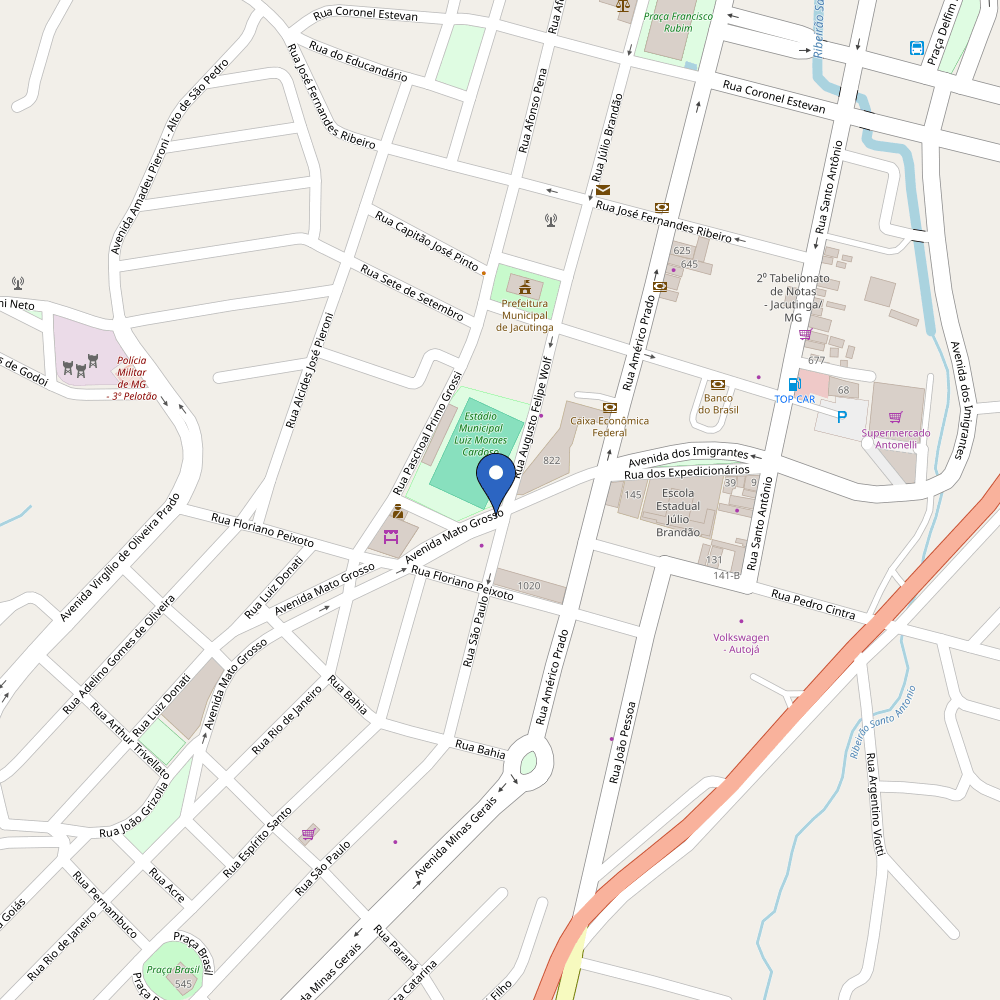 Mapa da estação 46 Fest Malhas