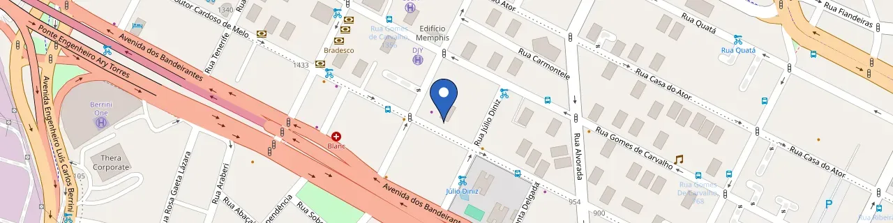 Mapa da estação Olimpia Trade Spott