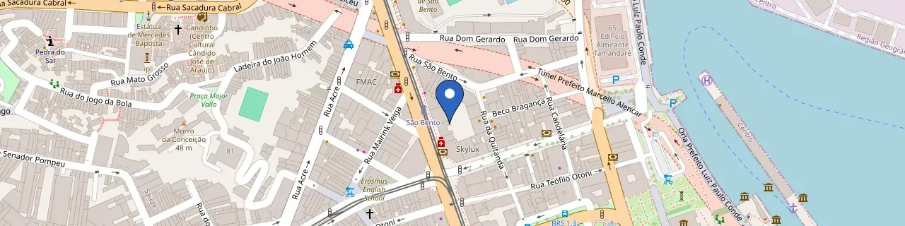 Mapa da estação ECOPOINT - RIO CORPORATE