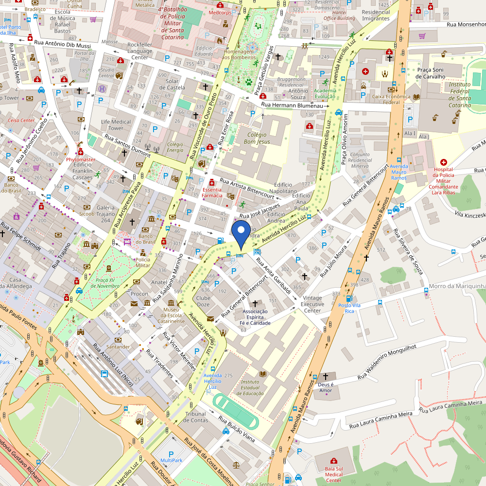 Mapa da estação Não Há Carregador Nenhum Aqui