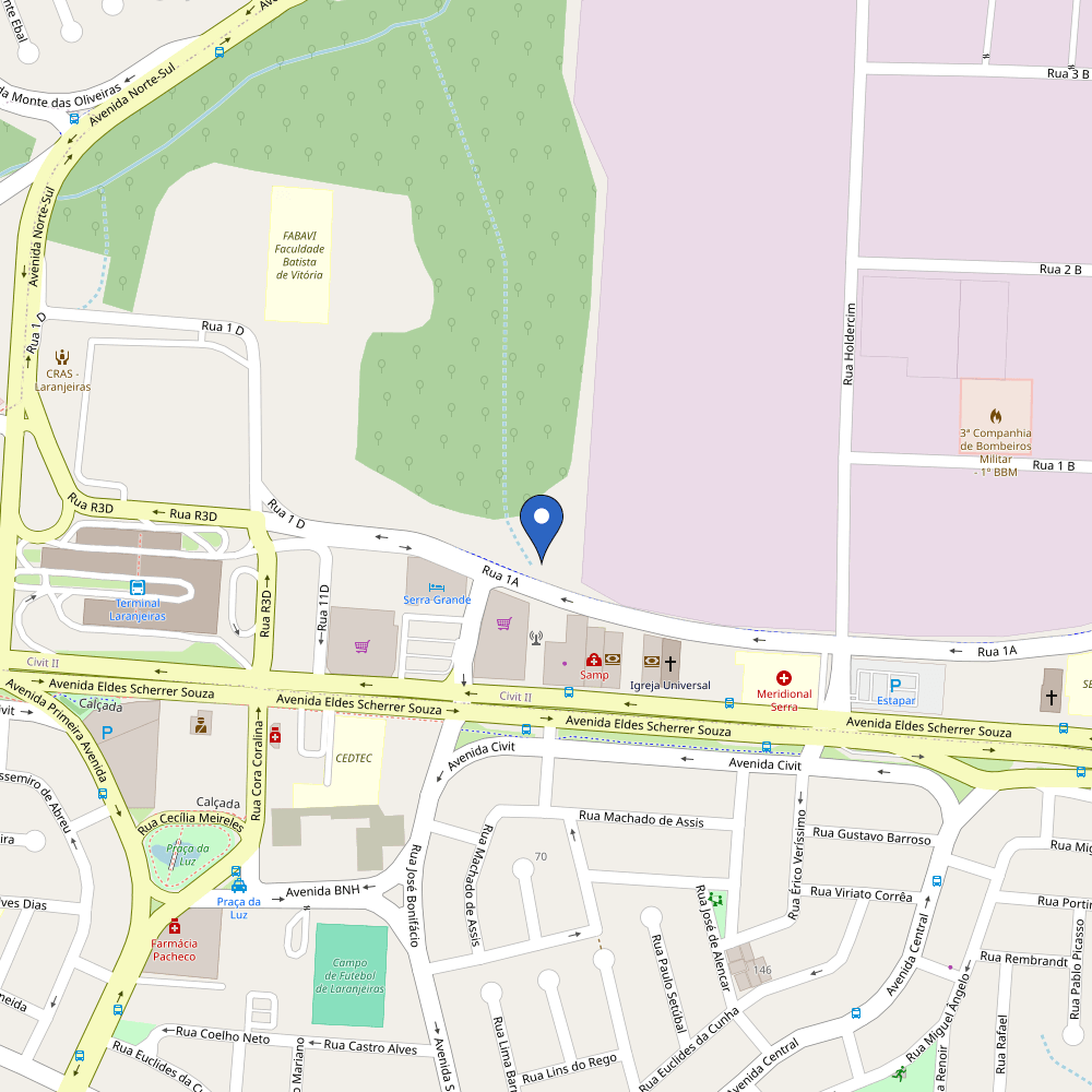 Mapa da estação Power2Go - Clube de Engenharia de Goias
