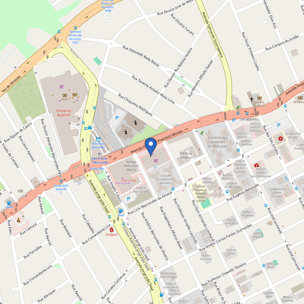 Mapa da estação Pão de Açúcar (1)