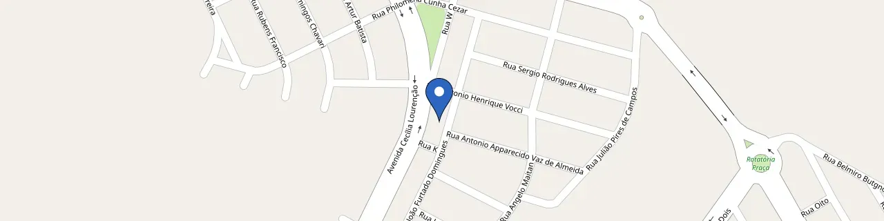 Mapa da estação Casa Do Surf