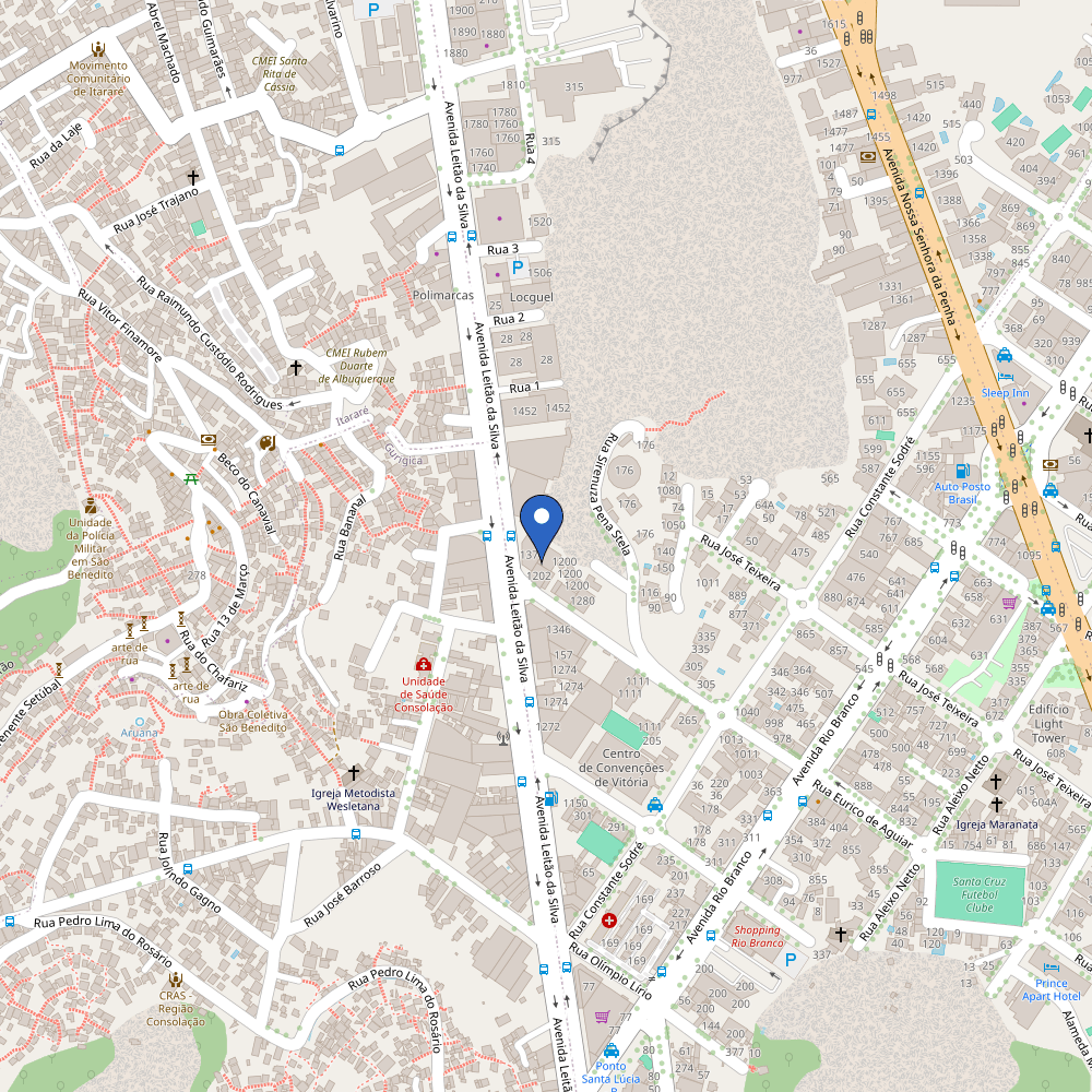 Mapa da estação Eletromil