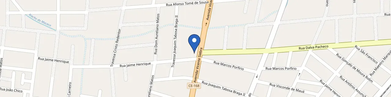 Mapa da estação Renove Casa & Construção