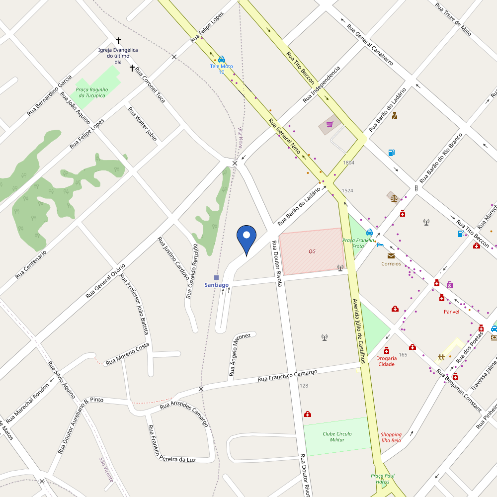 Mapa da estação 287 DRIVER