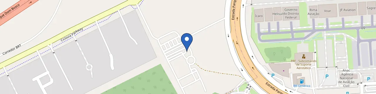 Mapa da estação Isofen Mobi - Ponto dos Taxistas