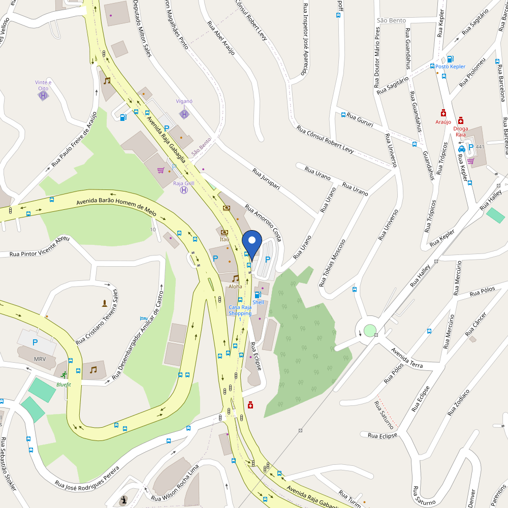 Mapa da estação Imperio - EVtrip