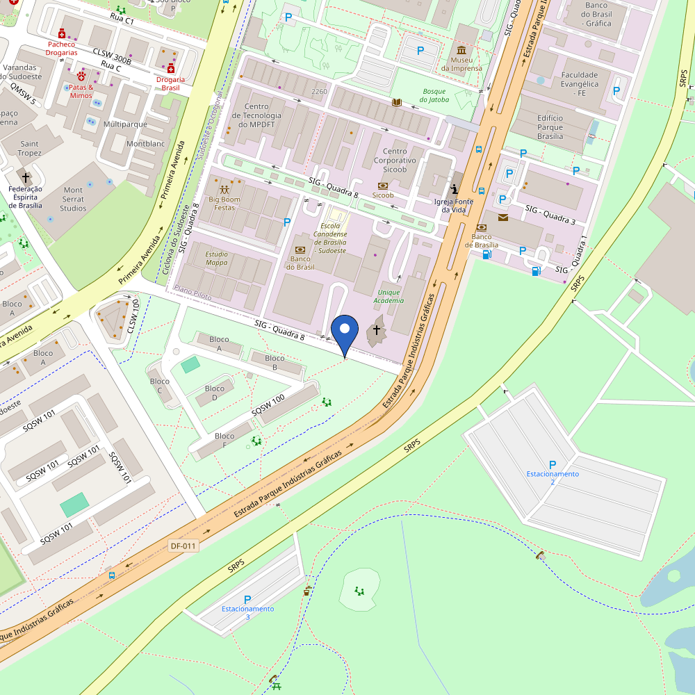 Mapa da estação MOBIX | UNQ