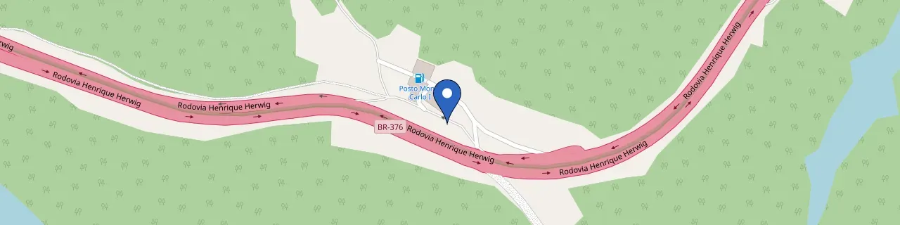 Mapa da estação Posto Monte Carlo