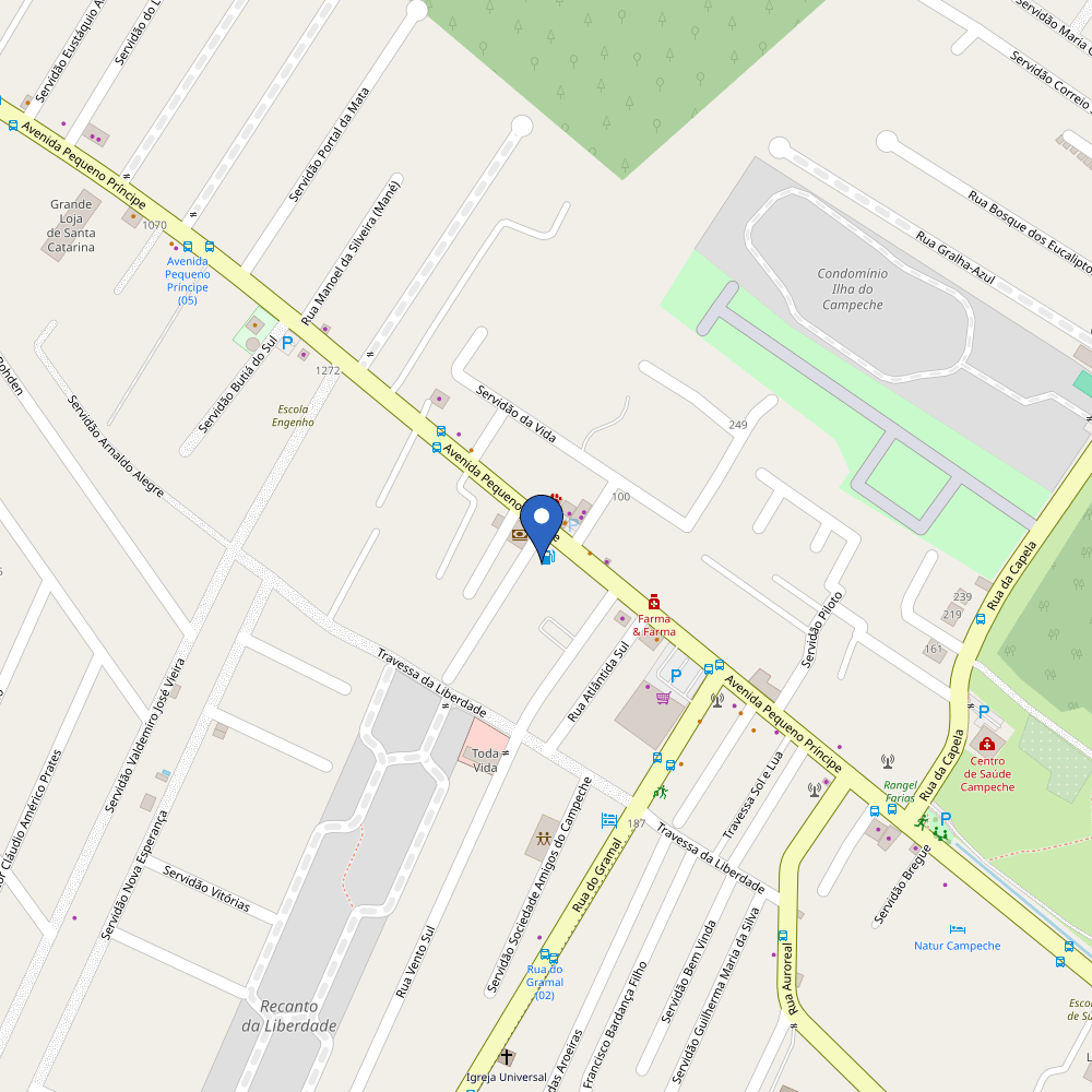 Mapa da estação Posto RZR - Rede Primos | APP On Charge