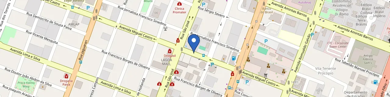 Mapa da estação CECAN | CCS2 | APP On Charge