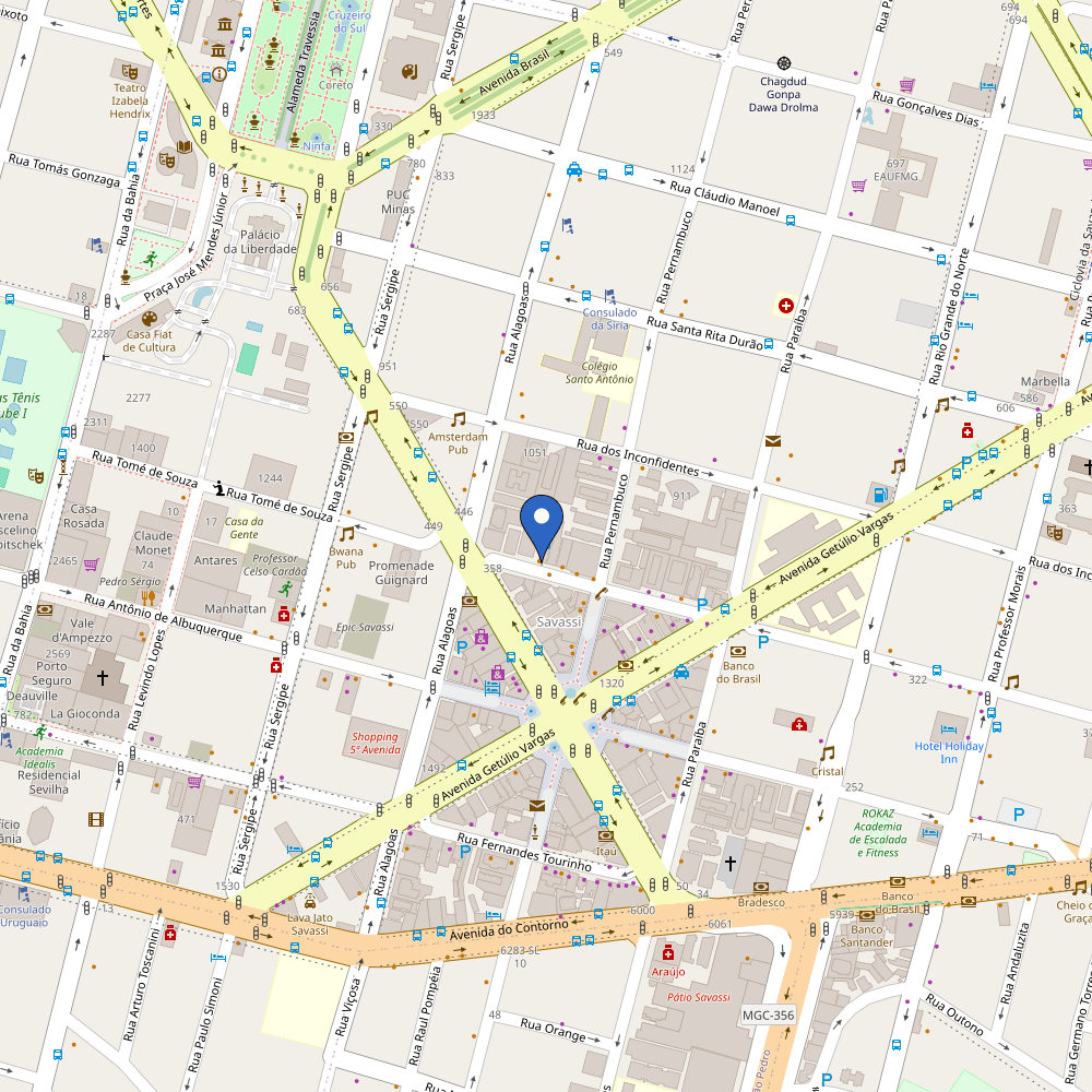 Mapa da estação #Selfie