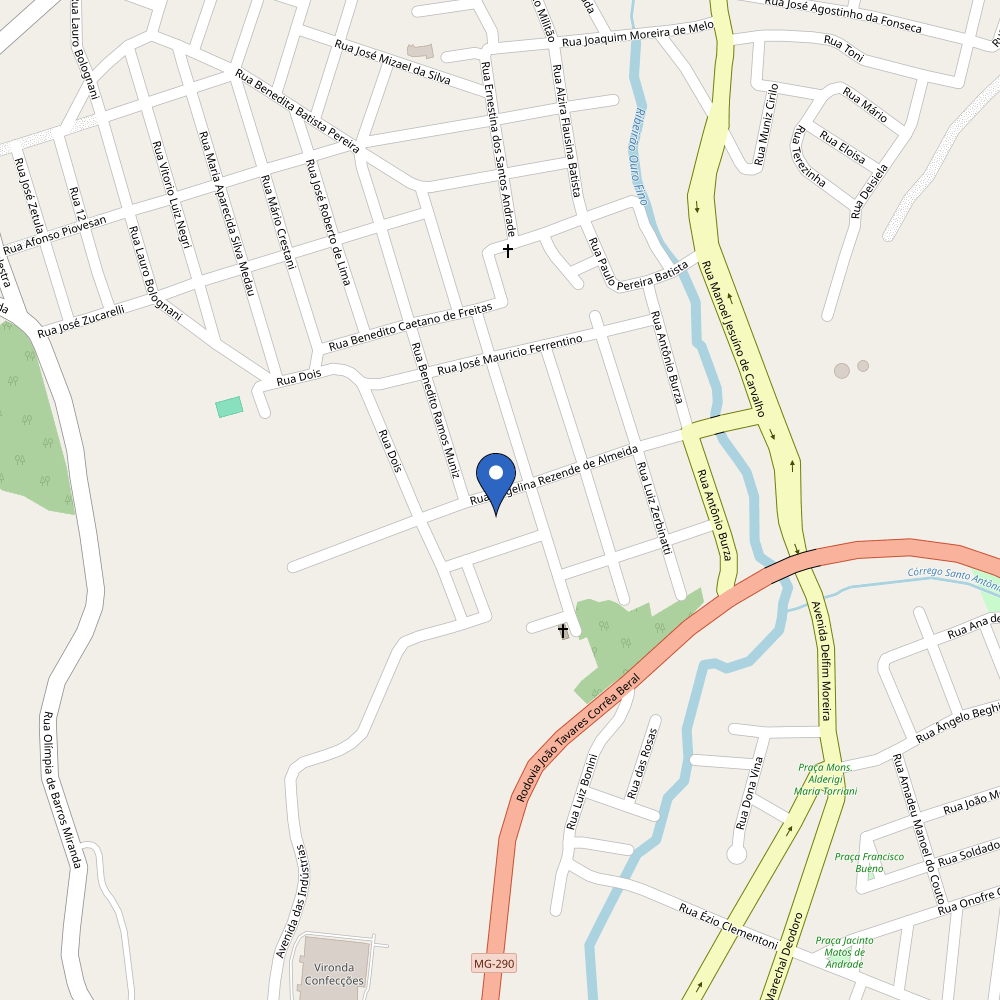 Mapa da estação CARREGADOR RESIDENCIAL - EMERSON