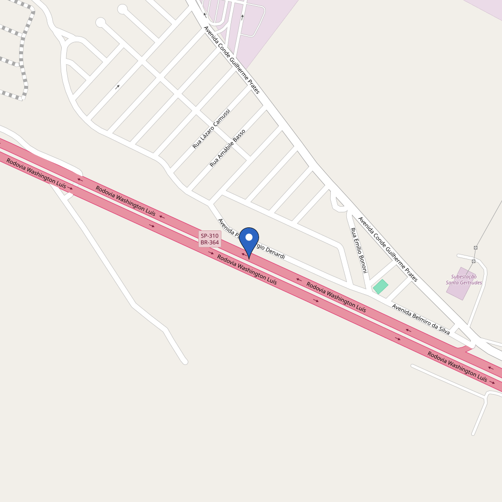 Mapa da estação SAU 03 Eixo SP