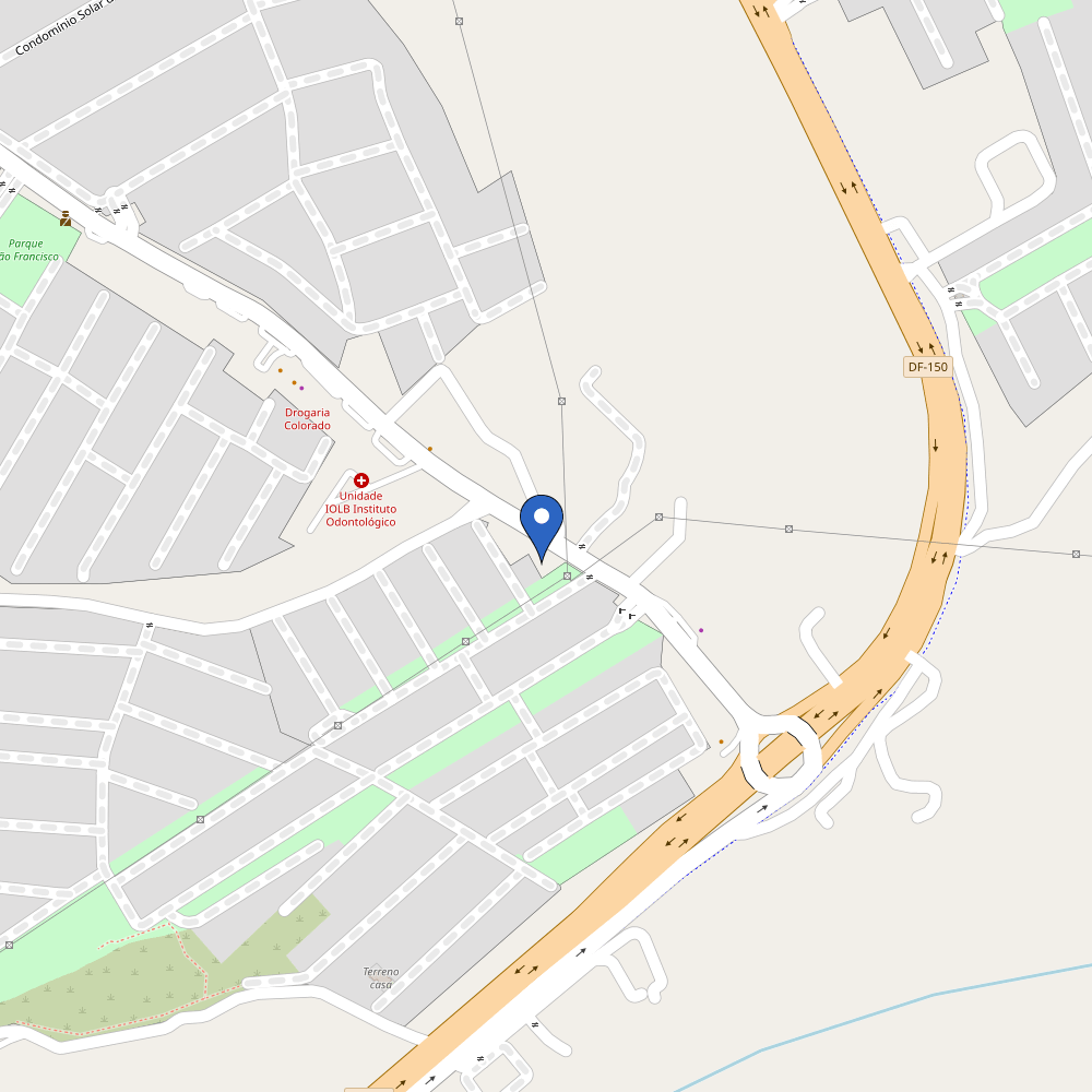 Mapa da estação DROGARIA COLORADO