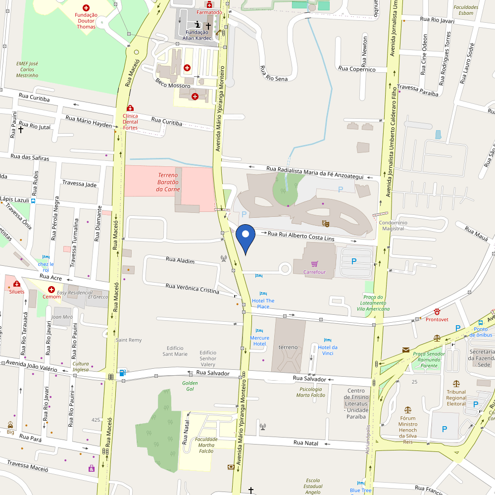 Mapa da estação Concept Living in the Future (Sollus APP)