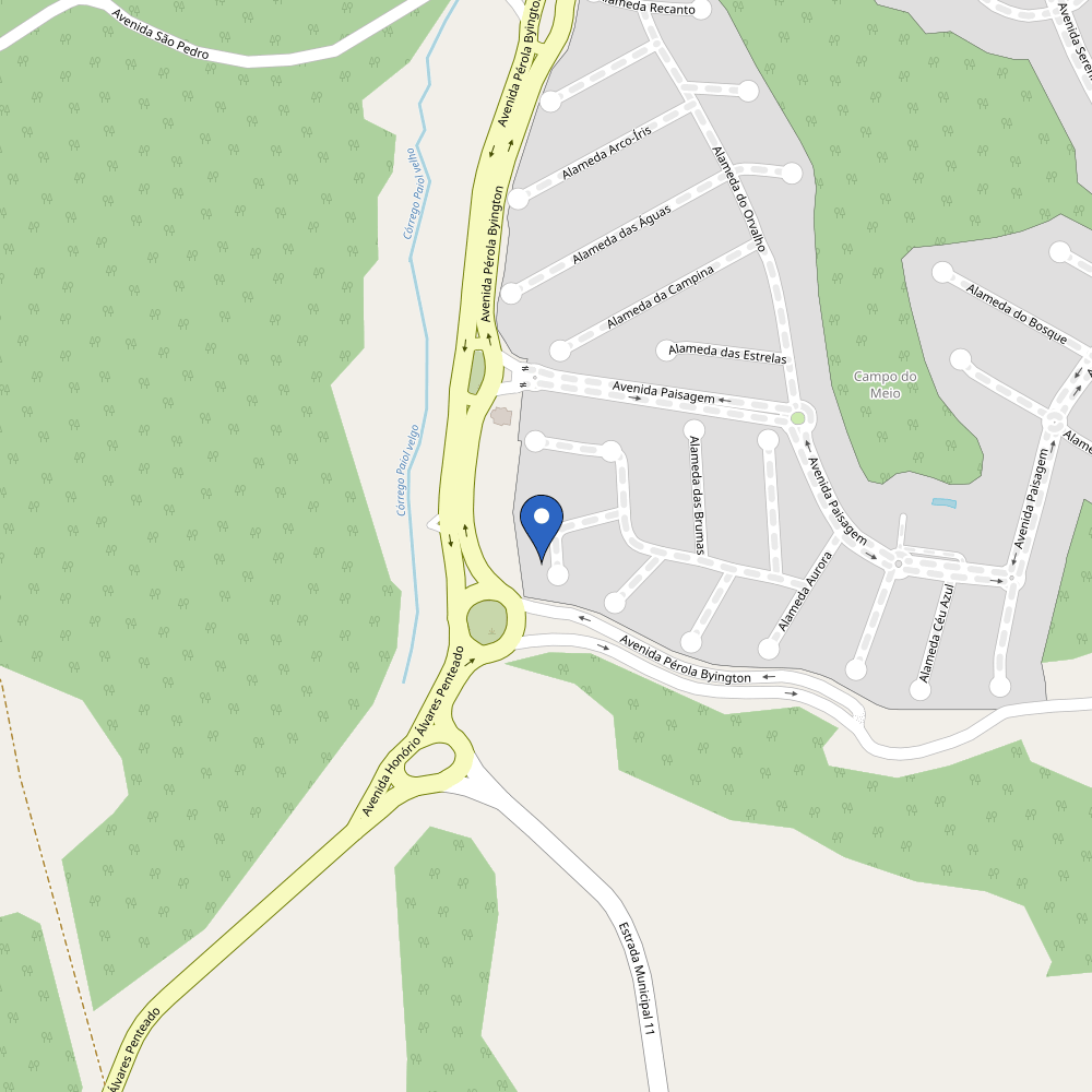Mapa da estação H92 Charger