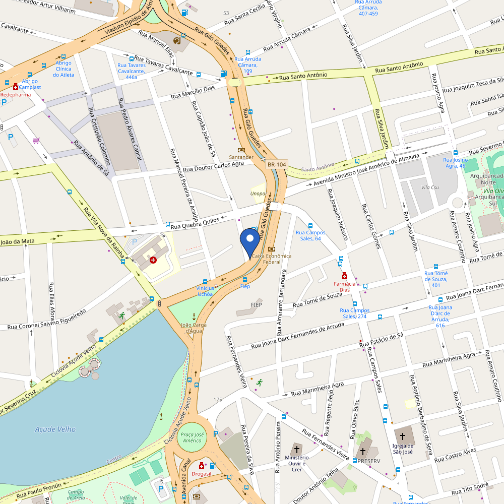 Mapa da estação VAPT - Club do Trato