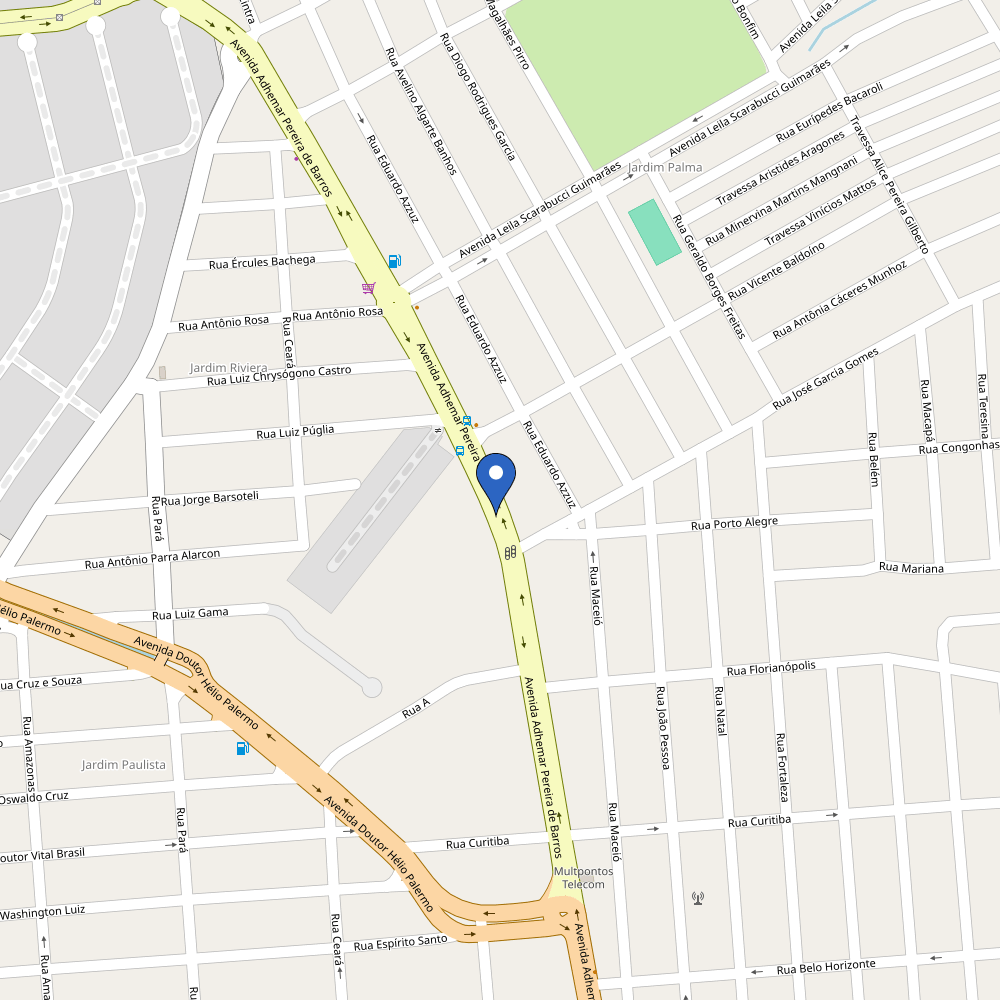 Mapa da estação GSOL ENERGIA SOLAR - FRANCA