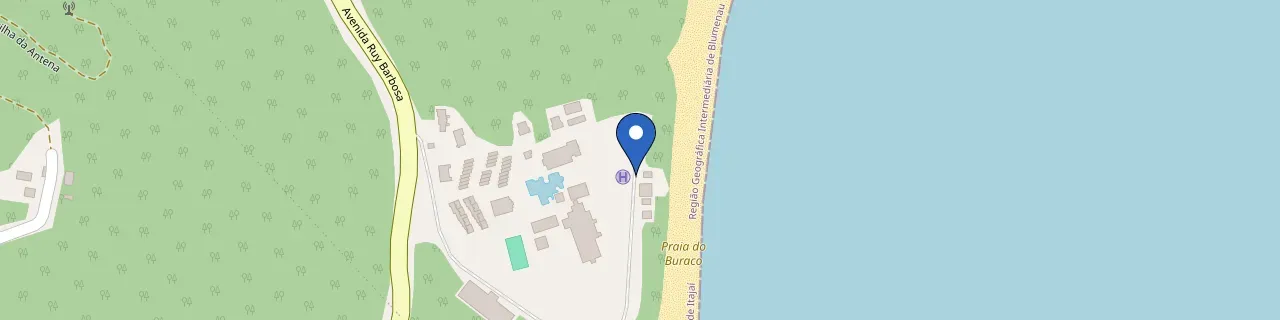 Mapa da estação Infinity Blue Resort