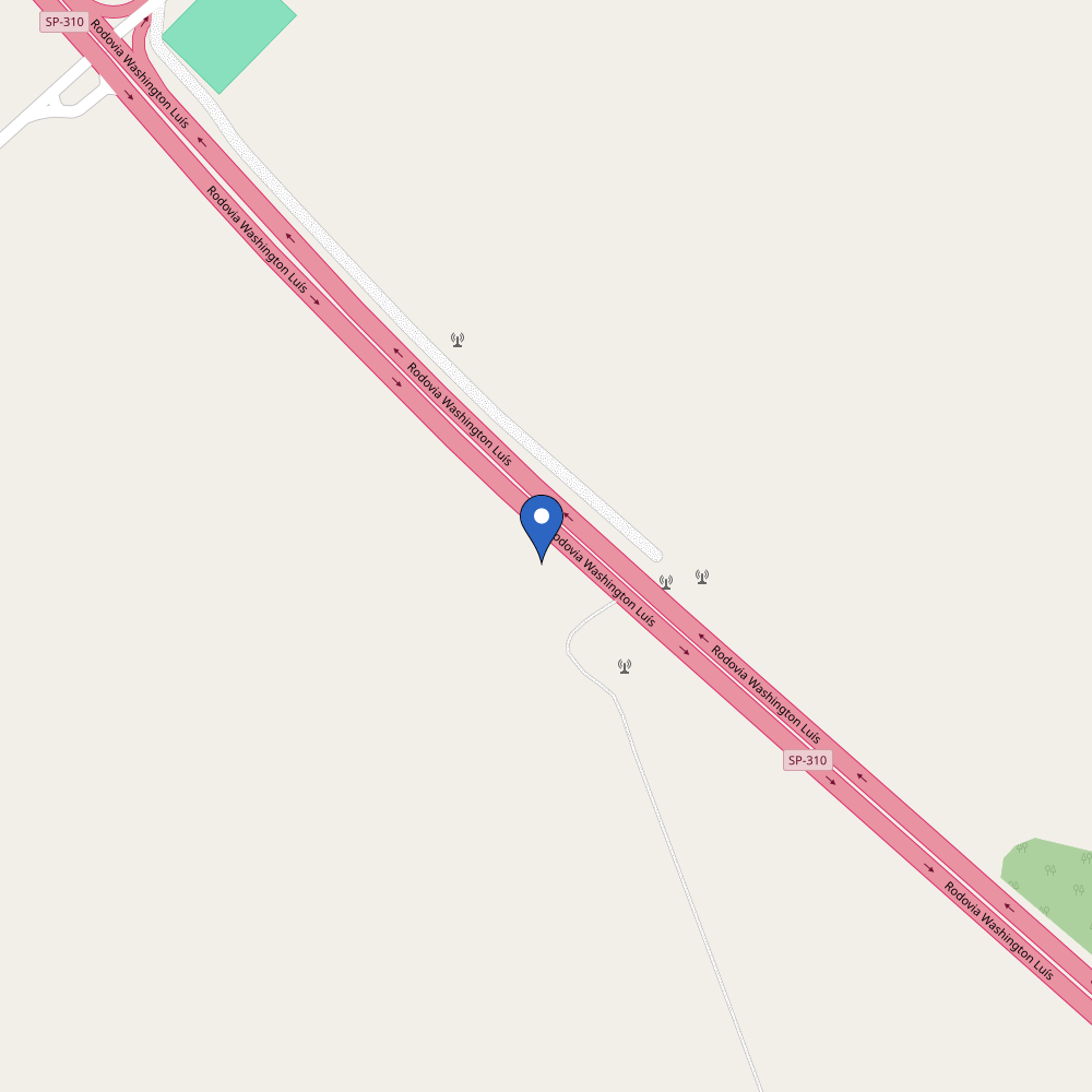 Mapa da estação Sau 3 Km 299