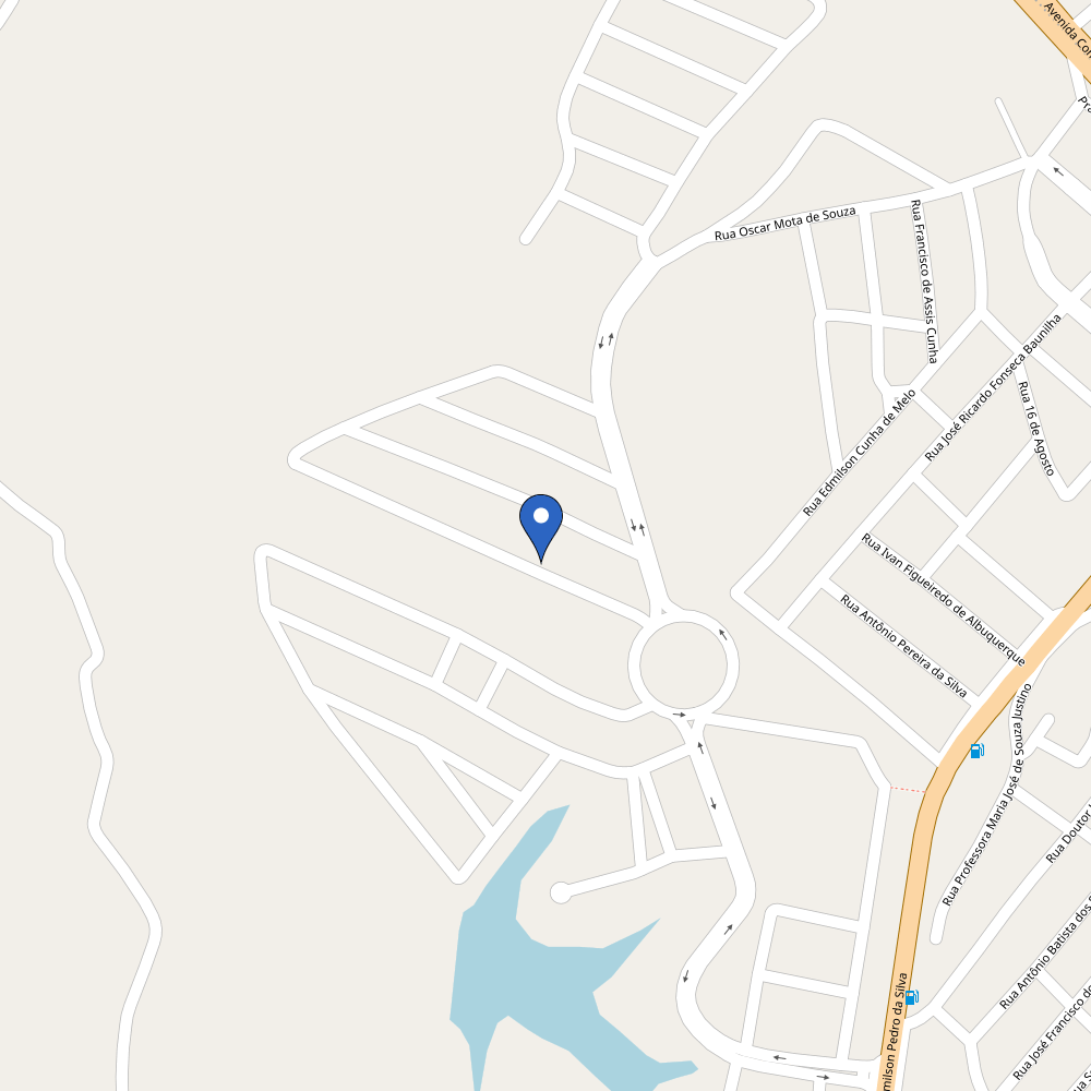 Mapa da estação Rayane